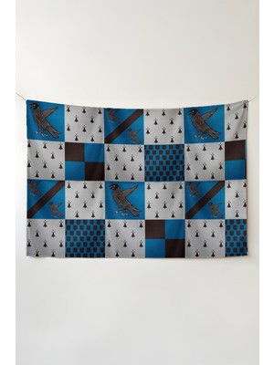 Charmbi Harry Potter Duvar Örtüsü – Çok Renkli Anime Temalı Kumaş Oda Dekoru Tapestry