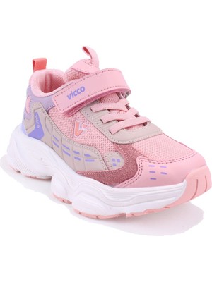 Vicco Tag 346F25Y225 Pudra Ortopedik Günlük Kız Çocuk Spor Ayakkabı