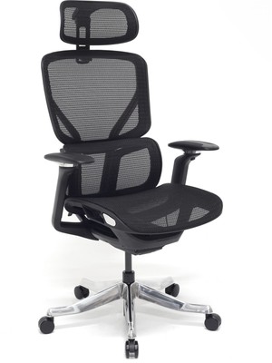 Zeon Büro Ofis Sistemleri // Comfort Aden Black Yönetici Koltuğu Ofis Çalışma Koltuğu