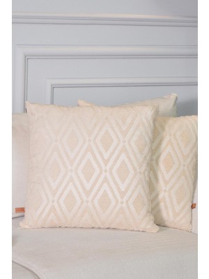 Bir Home Mila Jakar Özel Tasarım 2'li Dekoratif Kırlent Kılıfı 43X43 cm