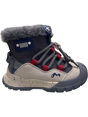 Orijinal Marco Kids 152-22672 Su-Soğuk Geçirmez Kaymaz Taban Ortopedik Çocuk Kar Botu