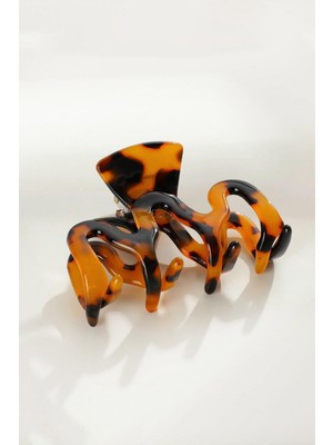 New Obsessions Kaplumbağa Sırtı Dalgalı Kadın Mandal Toka