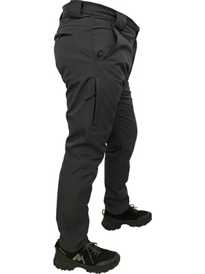 Mysia Outdoor Antrasit Soft Shell Pantolon Içi Polarlı