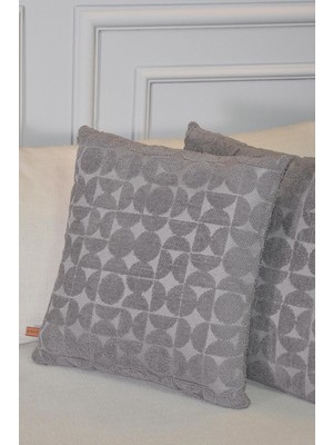 Bir Home Nova Jakar Özel Tasarım 2'li Dekoratif Kırlent Kılıfı 43X43 cm