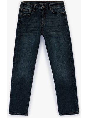 Koton Normal Bel Cepli Straight Fit Jean Pantolon - Mark Jean