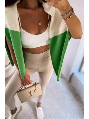 Sidelya Concept Kadın Yüksek Bel Içi Şardonlu Fırsat Ürün Toparlayıcı Tayt