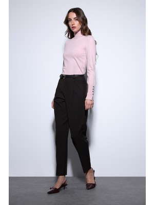 Antioch Kahve Pensli Kadın Pantolon