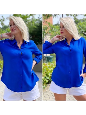 Sidelya Concept Dokuma Viskon Kumaş Efsane Gömlek