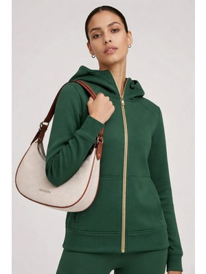 Dezmond Siena Kadın Yarım Ay Omuz Çantası 664