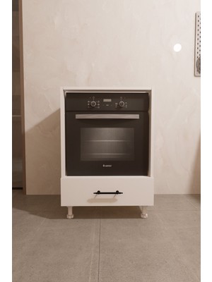 Mirobi Harmony Ankastre Modülü Ankastre Fırın Dolabı Ankastre Dolabı Ankastre Ocak Dolabı Beyaz