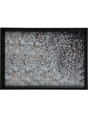 Mudo Home BLACK - SILVER CHIC TEPSİ 31X42CM