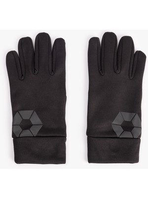 Koton Dokunmatik Geometrik Baskılı Eldiven