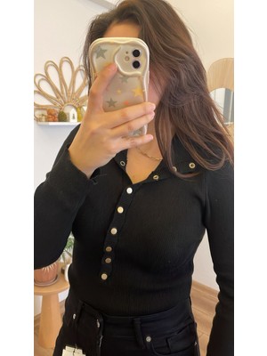 Nihanello Butik Çıtçıtlı Triko