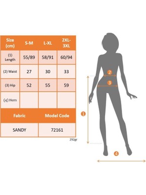 Sidelya Concept Kadın Cep Detay Taytlı Sandy Etek