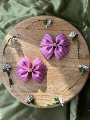 MELOKİDS Barbi Konsept Kurdele Klipsli Toka 2 Adet