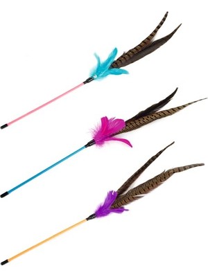 Hype Store Kedi Oltası, Ucu TÜYLÜ-10CM, 30CM