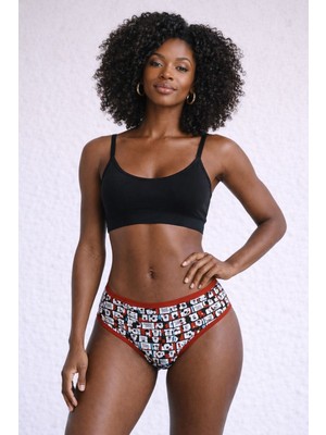 Deep Secret Desenli 3'lü Külot