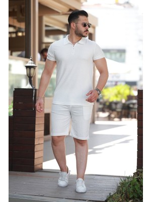 Moderie Butik Erkek Şort Tişört Alt Üst Takım