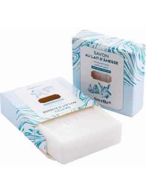 Hype Store Eşek Sütü Sabunu 100GR Katı Yüz Sabunu 1 Adet Sabun Yüz Vücut Maskesi, Siyah Nokta Yüz Maskesi Akne