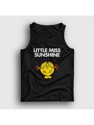 Presmono Unisex Siyah Cute Little Miss Sunshine Atlet