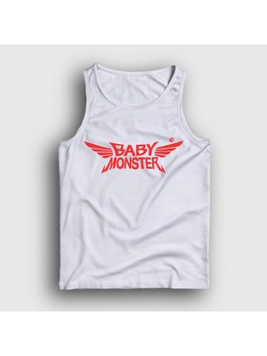 Presmono Unisex Beyaz Babymonster Babymetal Logo Atlet