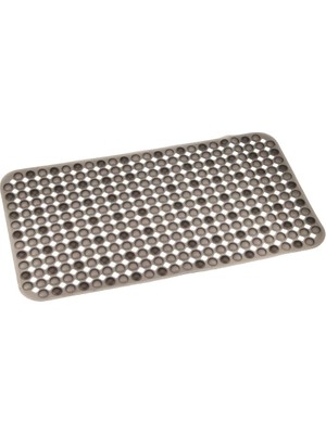 Hype Store Efe Mark Premium Serisi Banyo - Küvet Içi Kaydırmaz Vantuzlu Yuvarlak Desenli Diktördgen Paspas 66,5