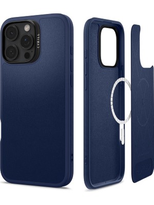 Hype Store Ciel By Cyrıll iPhone 16 Pro ile Uyumlu Magsafe Kılıf Kajuk Mag Hava Kanalı Teknolojisi Askeri Sınıf