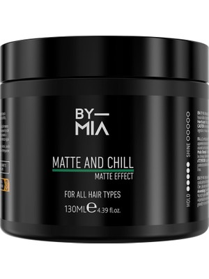 Hype Store By Mıa Matte And Chill Ultra Doğal Mat Görünüm | Süper Yüksek Tutuş | Erkekler ve Kadınlar Için Saç