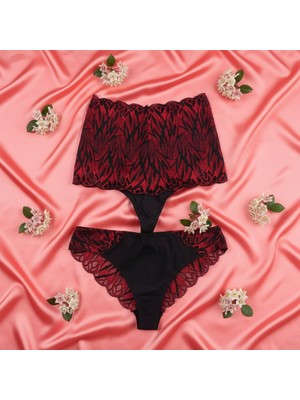 Bonbon Kadın 2 li Dantelli Slip Külot Set BB2150