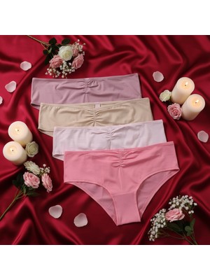 Bonbon Kadın 4 lü Hipster Slip Külot Set BB2154