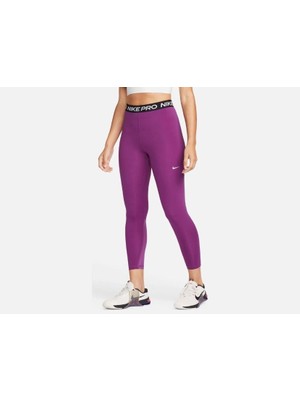 Nike Pro 365 High-Rise 7/8 Training Yüksek Belli Mor Kadın Tayt DA0483-503