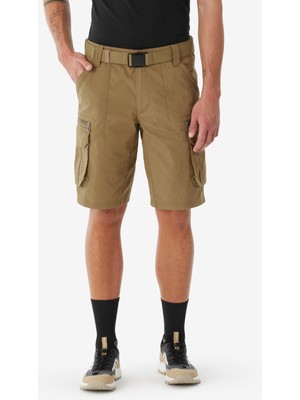 Decathlon Quechua Erkek Outdoor Kargo Şort - Kahverenggi - NH500