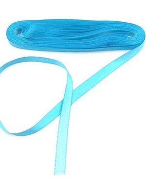 Hype Store - Turkuaz Saten Kurdele 1 cm 10 Metre