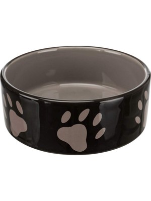 Hype Store 24532 Ayaklı Seramik Kase, 0.8 L/ø 16 Cm, Kahverengi/taupe