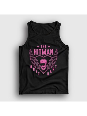 Presmono Unisex Siyah The Hitman Wwf Wwe Bret Hart Atlet