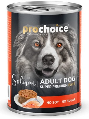 Hype Store Prochoice Yetişkin Köpekler Için, Somon Balıklı ve Pirinçli Ezme, 400 G x 12 Adet