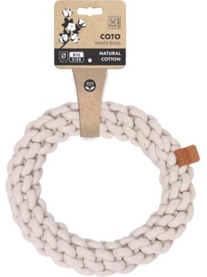 Hype Store M-Pets Coto Whıte Rıng 25CM Örgü Halka Oyuncak