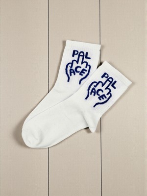 G Socks Palace Yazılı Orta Parmak Desenli Renkli Çorap