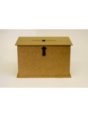 Büyük Boy,düğün Takı Sandığı Para Kutusu,el Emeği,el Işçiliği,boyamaya Uygundur