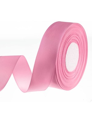 Hype Store - Pembe Grogren Kurdele 1 cm 10 Metre