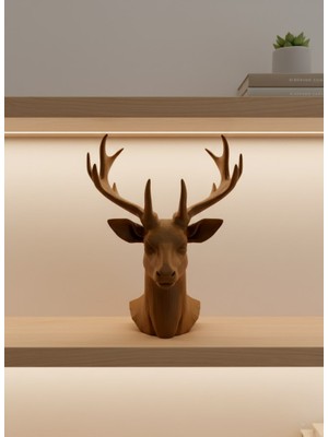 Sergen Reklam Dekoratif Kahverengi Geyik Biblo Salon ve Raf Dekoru - SE002E-6DM6U5