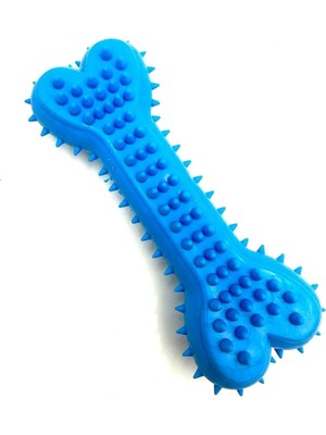 Hype Store Mavi Kemik Modelli Diş Kaşıma Tartar Temizleme Köpek Oyuncağı Mavi
