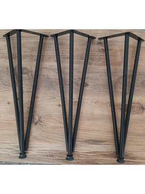 Beta Aksesuar 50 cm 4 Adet Boru Orta Sehpa Zigon Sehpa Ayağı ( Metal )