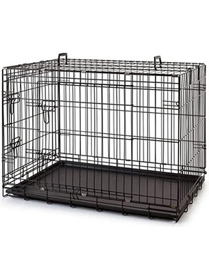 Hype Store Metal Köpek Kafesi 120X75X84CM Siyah