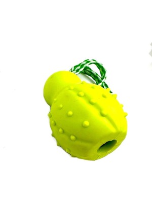 Hype Store Zilli Ipli Diş Tartar Temizleme Köpek Eğitim Oyuncağı Yeşil