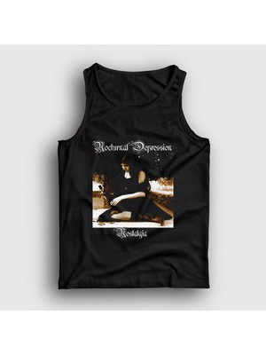 Presmono Unisex Siyah Nostalgia Nocturnal Depression Atlet