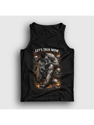 Presmono Unisex Siyah Let's Talk Now Ufc Mma Khabib Nurmagomedov Atlet
