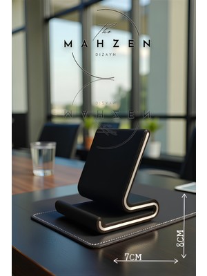 Mahzn Dizayn Asaüstü Telefon Tutucu/telefon Tablet Standı Universal Özel Tasarım/premium Cep Masa Üstü Tutacağı
