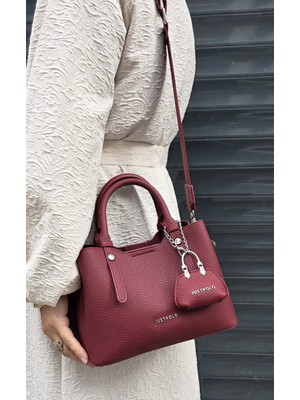 Just Polo Orijinal Kadın Yeni Sezon 3 Bölmeli Lüks Yumuşak Deri Ayarlanabilir Çapraz Askılı Şık Omuz Çantası