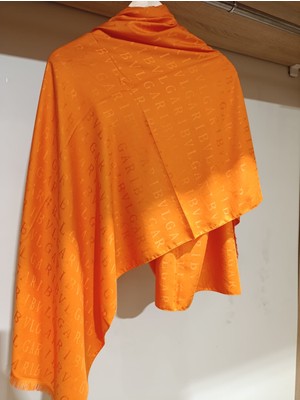 Harf Desen Özel Seri Ipeksi Dokulu Jakar Şal